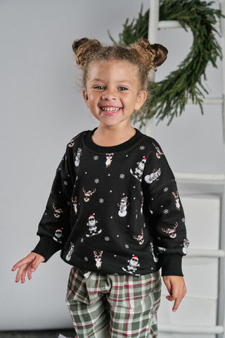 Little Bipsy Crewneck - Santa and Friends