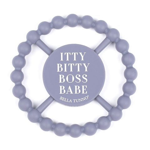 Bella Tunno, Bella Tunno Itty Bitty Boss Babe Happy Teether - Basically Bows & Bowties