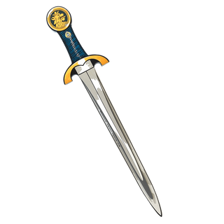 Liontouch Sword - Noble Knight Sword: Blue
Decorative dagger with a blue and gold handle on a white background