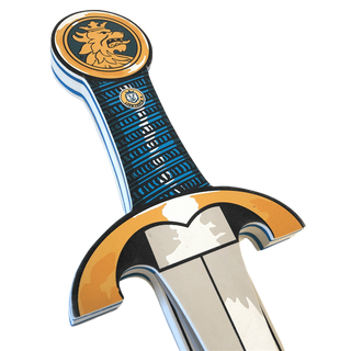 Liontouch Sword - Noble Knight Sword: Blue
Decorative sword with blue and gold handle on a white background
