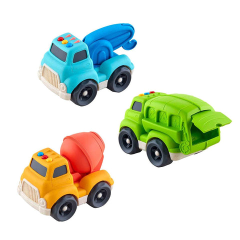 Mud Pie Construction Vehicle Toy, Mud Pie, Car, Cement Mixer, cf-type-toy, cf-vendor-mud-pie, Construction, Construction Vehicle, Plastic Car, Tow Truck, Toy, Toys, Trash Truck, Vehicle, Toy 