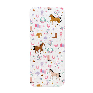 Jollity & Co Pony Tales Pencil Case
Phone case with horse and equestrian pattern on a white background