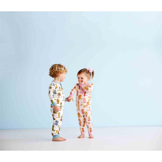 Mud Pie Blue Cowboy Boots 2pc Pajama Set, Mud Pie, Arizona, Bamboo Pajamas, Boots, cf-size-12-18-months, cf-size-3t, cf-size-4t, cf-size-5t, cf-type-pajamas, cf-vendor-mud-pie, Cowboy Boots, 