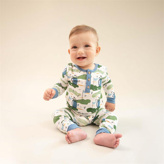 Mud Pie Blue Golf 2pc Pajama Set, Mud Pie, cf-size-2t, cf-size-3t, cf-size-4t, cf-size-5t, cf-type-pajamas, cf-vendor-mud-pie, Golf, Golf Pajama Set, Golf Print, Mud Pie, Mud Pie Footie, Mud 