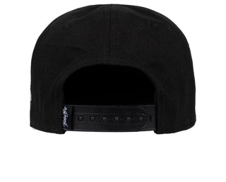 BinkyBro Kids Durban Sb Black Hat
Black cap with a brand logo on the back against a white background