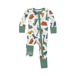 Angel Dear 2 Way Zipper Romper - Dino Rocks