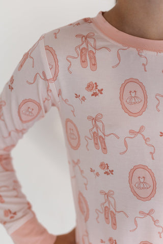 In My Jammers Two Piece Set - Ballet Slippers