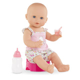 Corolle Drink-and-Wet Bath Baby 14" Doll - Emma
