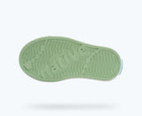 Native Jefferson Print Shoes - Fig Green / Shell White / Rain Floral