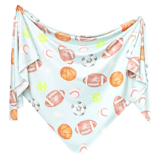 Copper Pearl Swaddle Blanket - Sports Medley