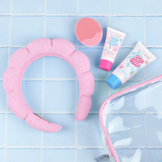 Petite 'n Pretty, Petite 'n Pretty Away You Glow Complete Tween Travel Skincare Set - Basically Bows & Bowties