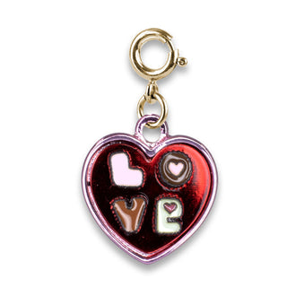 Charm It! Gold Box of Chocolates Charm
Heart-shaped charm with 'LOVE' letters on a white background