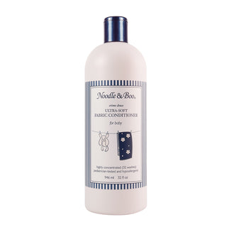 Noodle & Boo Ultra Safe Fabric Conditioner bottle, 32oz, laundry detergent for softening and freshening clothes.