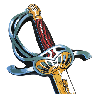Liontouch Sword - Musketeer
Decorative sword with a detailed hilt on a white background
