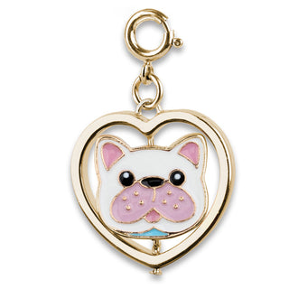 Charm It! Gold Cat & Dog Spinner Charm
