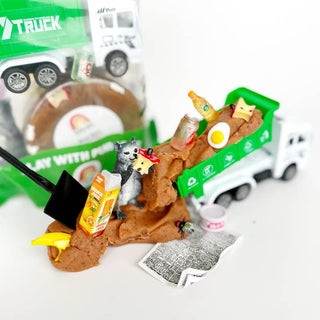 Earth Grown KidDoughs EGKD Garbage (Root Beer) Kiddough Play Kit
