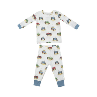 Angel Dear L/S Loungewear Set - Vintage Tractors