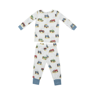 Angel Dear L/S Loungewear Set - Vintage Tractors