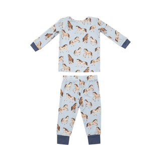 Angel Dear L/S Loungewear Set - Horses