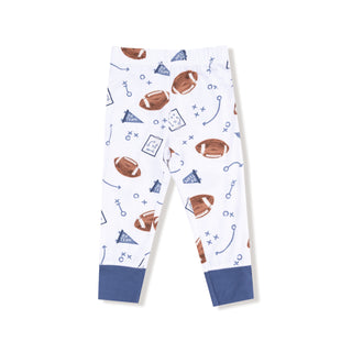 Angel Dear Long Sleeve Loungewear Set - Touchdown Time Navy