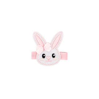 Wee Ones Felt Bunny Hair Clip
Pink bunny-shaped hair clip on a white background