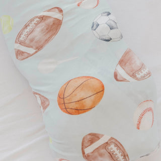 Copper Pearl Swaddle Blanket - Sports Medley