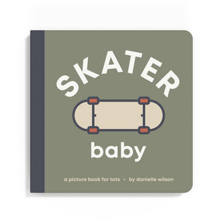 Left Hand Book House Board Book - Skater Baby