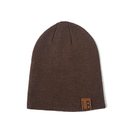 Little Bipsy Knit Beanie - Cocoa, Little Bipsy Collection, Beanie, Beanie hat, Beanies, Brown, cf-size-large-2-5-years, cf-size-medium-8-months-2-5-years, cf-size-small-0-8-months, cf-type-be