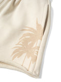 Little Bipsy Resort Palm Sweatshort - Cream