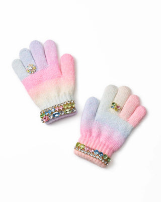 Super Smalls Pastel Rainbow Gloves