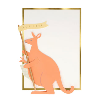 Meri Meri Baby Kangaroo Stand-Up Card