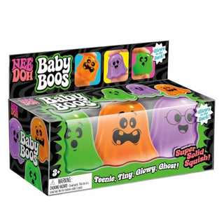 NeeDoh Needohween Baby Boos Glow in the Dark 3 Pack