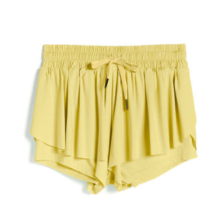 Tractr Butterfly Shorts - Banana