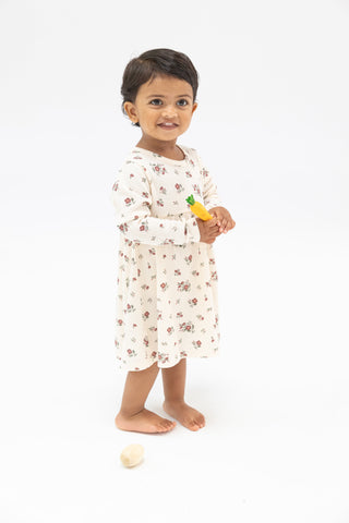Angel Dear, Angel Dear Simple Dress & Bloomer - Misty Rose Floral - Basically Bows & Bowties