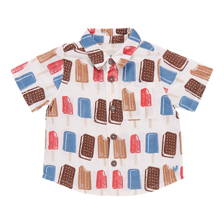 Blue Rooster Boys Jack Shirt - Popsicles