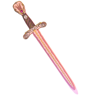 Liontouch Sword - Queen Rosa
Decorative pink sword with gold accents on a white background