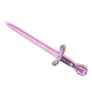 Liontouch Sword - Queen Rosa
Decorative pink sword with decorative handle on a white background