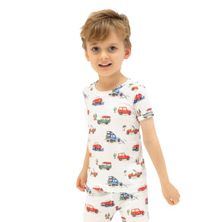 Angel Dear Short Sleeve Loungewear Set - Off-Road Adventures