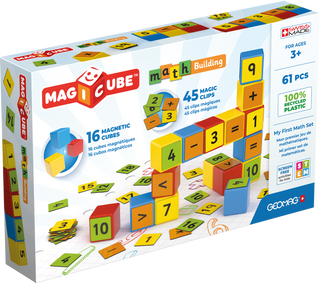 Geomag, Geomag Magicube Math Building Recycled 61 pcs - Basically Bows & Bowties