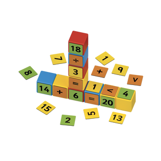 Geomag, Geomag Magicube Math Building Recycled 61 pcs - Basically Bows & Bowties