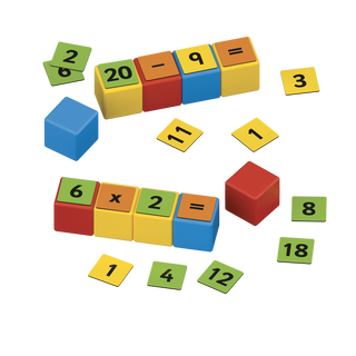 Geomag, Geomag Magicube Math Building Recycled 61 pcs - Basically Bows & Bowties