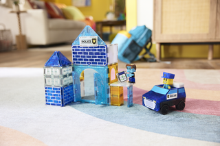 Magna-Tiles Police Station™ 35-Piece Set