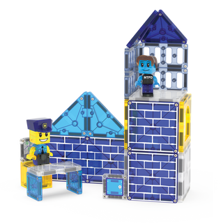 Magna-Tiles Police Station™ 35-Piece Set