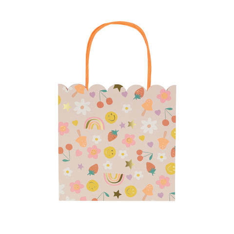 Meri Meri, Meri Meri Happy Face Icons Party Bags (Set of 8) - Basically Bows & Bowties