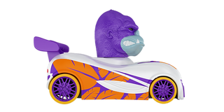 SD Toys Knuckle-Headz Racer: Gorilla (BLUE)