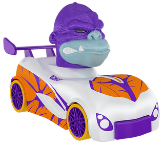 SD Toys Knuckle-Headz Racer: Gorilla (BLUE)