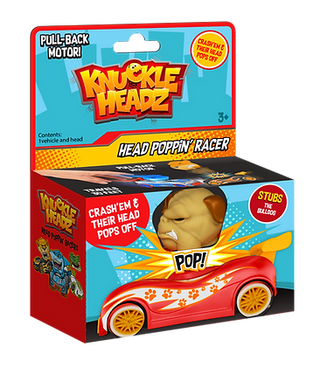SD Toys Knuckle-Headz Racer: Bulldog