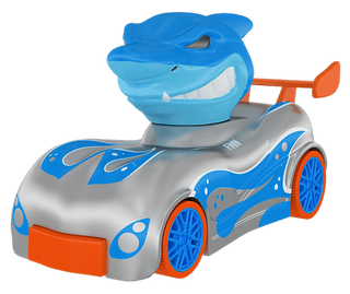 SD Toys Knuckle-Headz Racer: Shark
Toy car with shark design on a white background