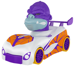 SD Toys Knuckle-Headz Racer: Gorilla (BLUE)
