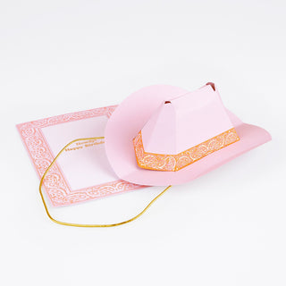 Meri Meri Pop-Up Western Hat Birthday Card
